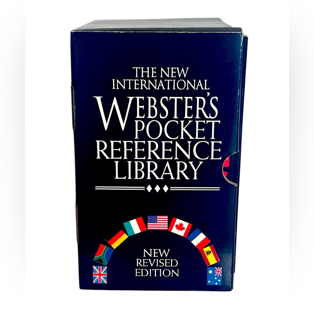 The New International Webster’s Pocket Reference Library Set in a Protective Box